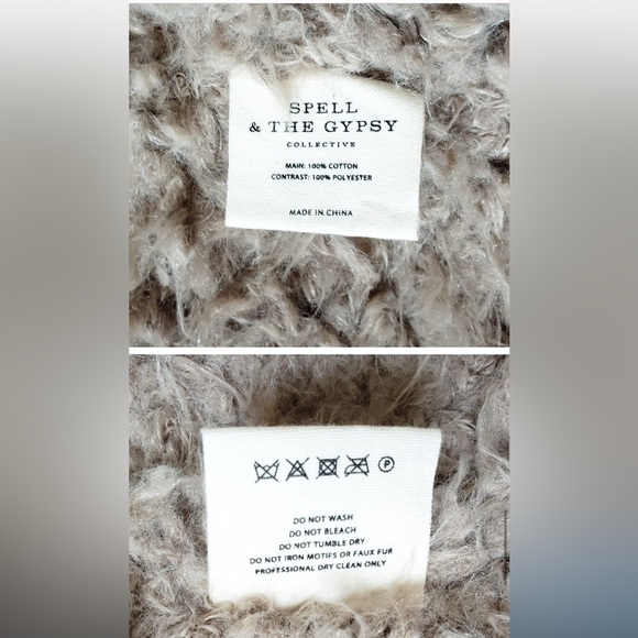 Spell khaki penny lane coat! Perfect for festivals! Perfect for burning man! - Picture 6 of 8